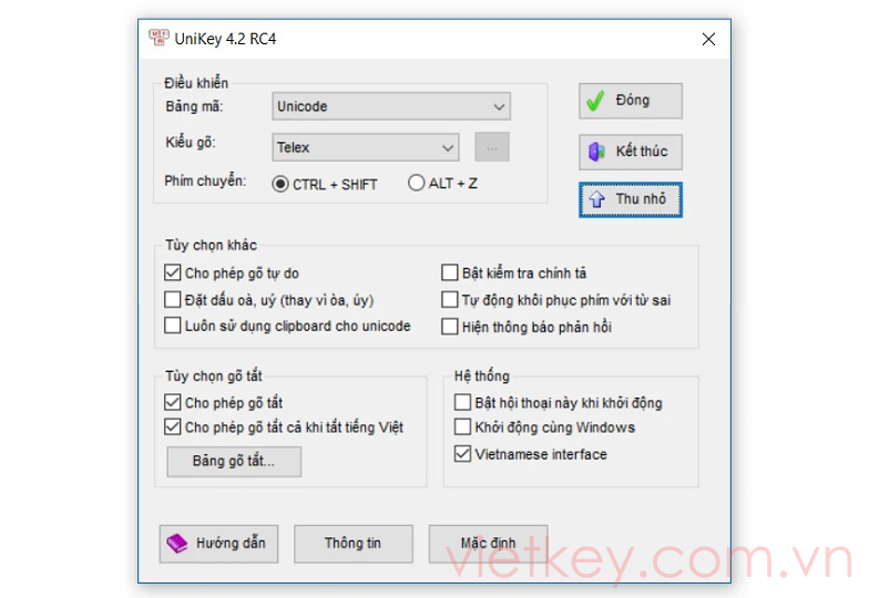 download bộ gõ unikey