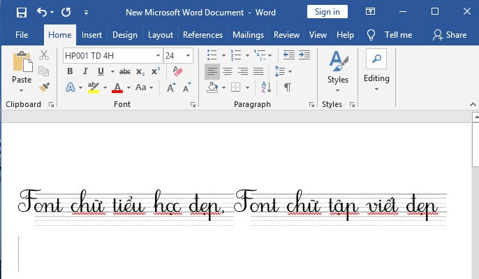 Font chữ tập viết tiểu học đang trở nên ngày càng quan trọng hơn trong giáo dục. Một số bộ font mới với nét chữ rõ ràng và mượt mà được thiết kế đặc biệt cho giáo viên phổ thông. Chúng có thể giúp trẻ em tập viết tiếng Việt dễ dàng hơn và nhanh chóng đạt được kết quả tốt hơn.