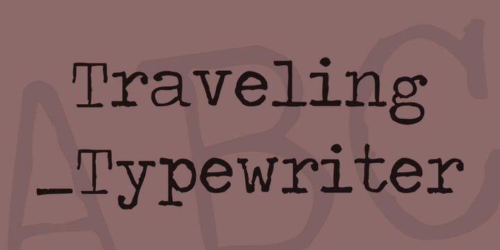 Download Font Traveling Typewriter Việt Hóa – Font Chữ Đánh Máy Cổ Điển 2023
