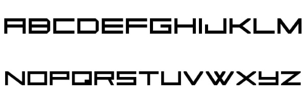 square sans serif font