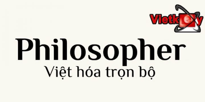 Font Philosopher Việt Hóa Tinh Tế, Hiện Đại Trong Từng Nét Chữ