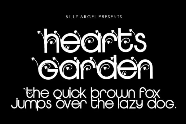 fot hearts garden trái tim độc đáo