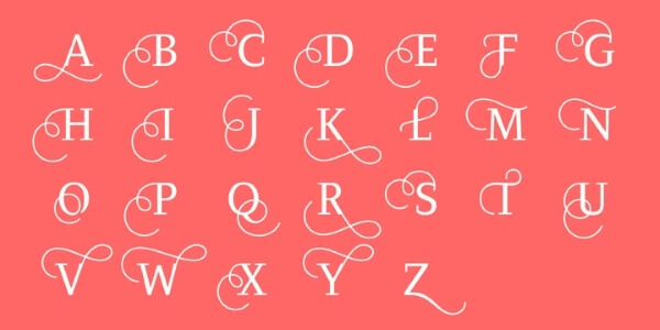 phân biệt loại font chữ decorative