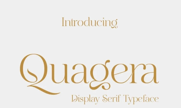 quagera font full glyph