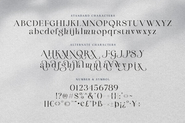 maglite modern serif font