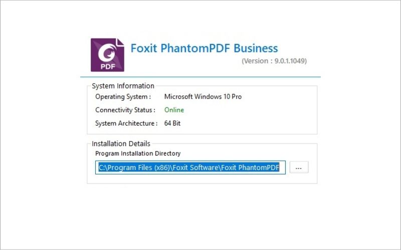 hướng dẫn crack Foxit PhantomPDF 10 