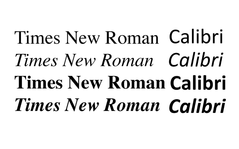 Times New Roman