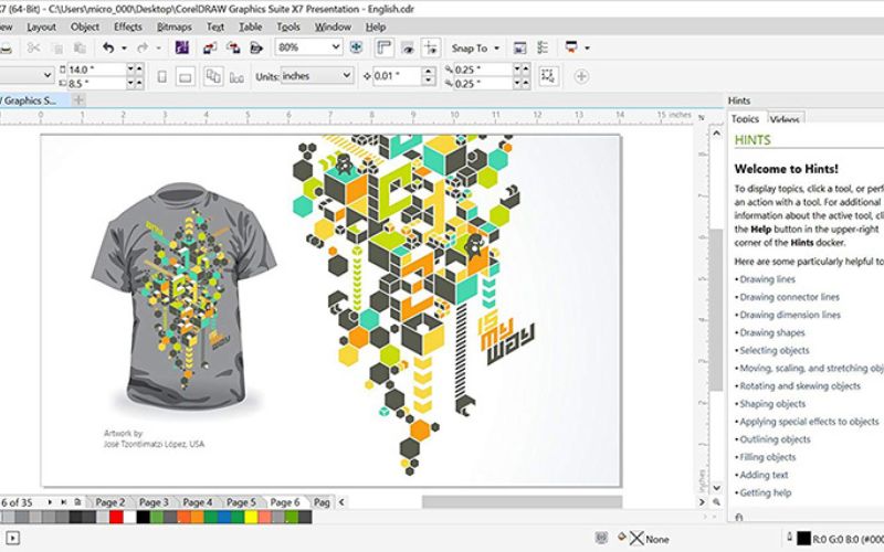 Tính năng vẽ đồ họa vector mạnh mẽ