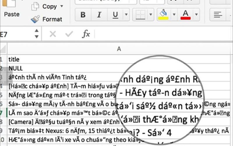 Sử dụng font không chuẩn Unicode